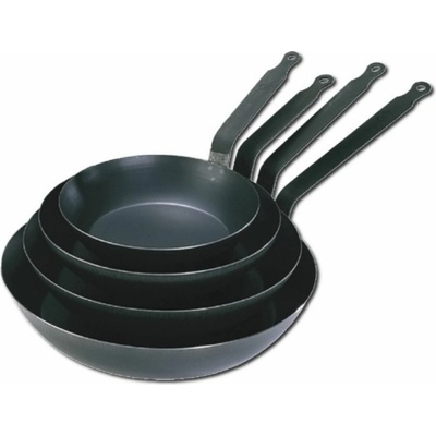 de Buyer Blue Steel Frying Pan La Lyonnaise 28 cm