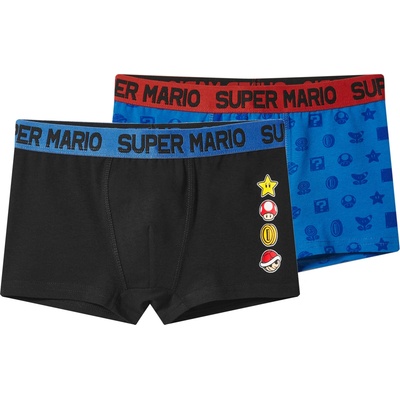 Chlapecké boxerky 2 kusy černá/modrá – Zbozi.Blesk.cz