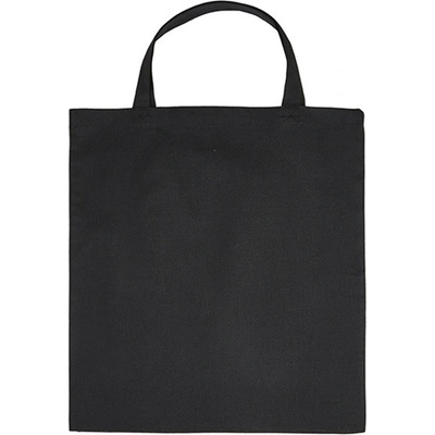 Printwear Bavlnená taška s krátkymi ušami XT902 Black