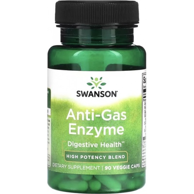 Swanson Anti-Gas Enzyme 123 mg 90 kapsúl