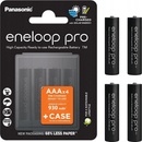Nabíjacie batérie Panasonic Eneloop Pro AAA 930mAh 4ks + CASE 4HCDEC/4BE