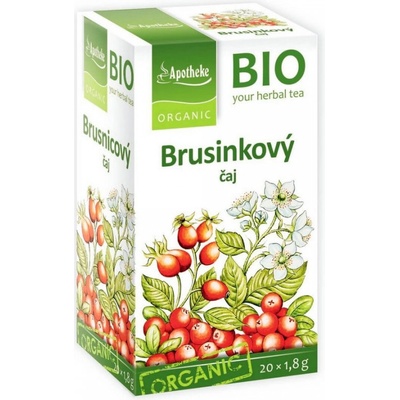 Apotheke BRUSINKOVÝ ČAJ BIO PORCOVANÝ 36 g
