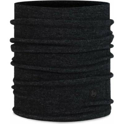 Buff Merino Fleece Neckwarmer Black