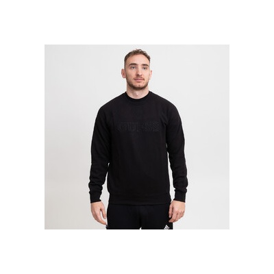 Guess aldwin sweatshirt crew neck Z2YQ27KAIJ1-JBLK Černá