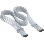 Corsair ThermalProtect Universal PCIe 5.1 600W 12V-2x6 Cable, White (CP-8920473) - pimpmypc