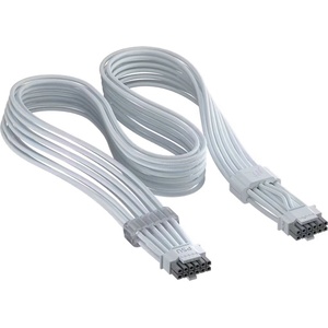 Corsair ThermalProtect Universal PCIe 5.1 600W 12V-2x6 Cable, White (CP-8920473) - pimpmypc