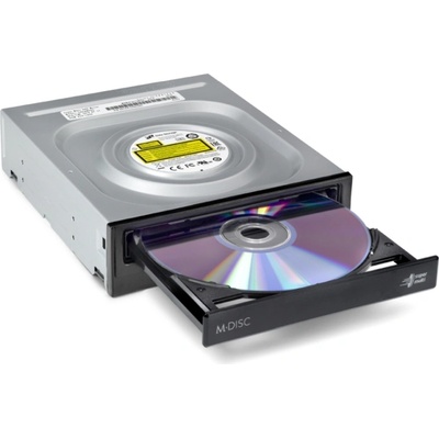 Hitachi-LG GH24NSD1 Internal DVD-RW S-ATA, Super Multi, Double Layer, M-Disk Support, Bare Bulk, Black (GH24NSD5.ARAA10B)