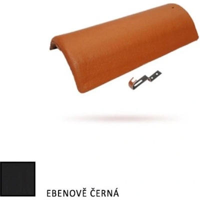 BMI Bramac hřebenáč s příchytkou ebenově černá