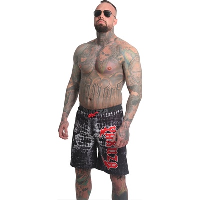 Yakuza pánské plavky Horned Ahole Board 25045 black