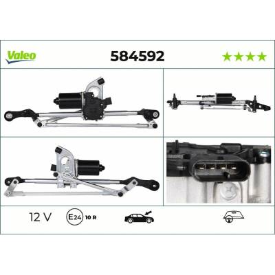 Systém čistenia skiel VALEO 584592