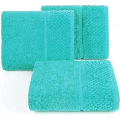 Eurofirany sada uterákov Ibiza7 50 x 90 cm tyrkysová 6ks