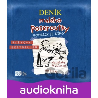 Deník malého poseroutky 2 - audio CD - Václav Kopta CZ