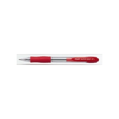 Pilot Пилотна химикалка с щракване Super Grip 0, 7 червена (BPGP-10R-F-R)