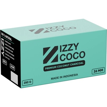 Izzy Smoke Uhlíky Coco 26mm 250gr