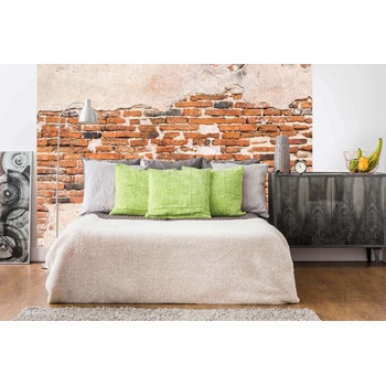 DIMEX ART s. r. o Самозалепваща се флизелинова фототапета текстура от тухлена стена 375 x 250 см