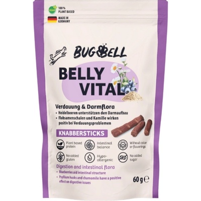 Belly Vital BugBell tyčinky na hryzenie 60 g