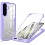 Techsuit Калъф за Samsung Galaxy A37 5G - Techsuit ColorVerse 360 Series + Протектор - Лилав