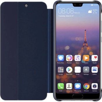 Image 1 of Huawei Оригинален калъф Flip View за Huawei P20 - Син