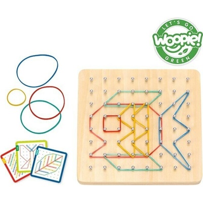 Small Foot Malá hračka na učenie Geoboard