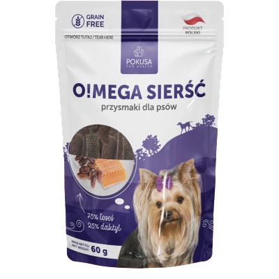 POKUSA NATURAL SNACKS - Страхотна козина! 60гр (PokusaForHealth)