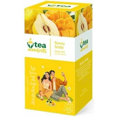 TEA MOMENTS Sunny Smile 22 sáčků zelený čaj 39,6 g