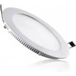  Led панел за вграждане - кръг, 6 w бяла светлина с led драйвер