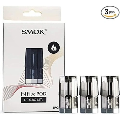 Smok Nfix Pod cartridge 0,8 ohm Pack 3