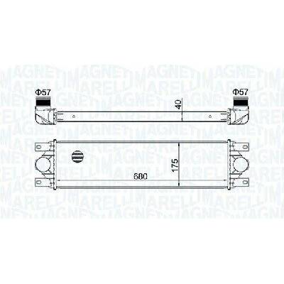 Chladič turba MAGNETI MARELLI 351319204780