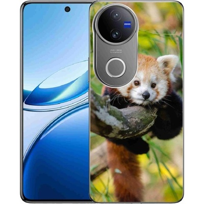 mmCase Gelový na Vivo V50 5G panda červená