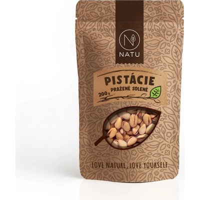 NATU Pistácie pražené solené 200 g