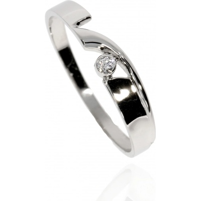 Zlatnictví Helios prsten se zirkonem B46460