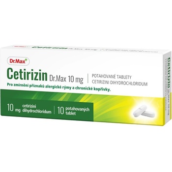 CETIRIZIN DR.MAX 10MG TBL FLM 10