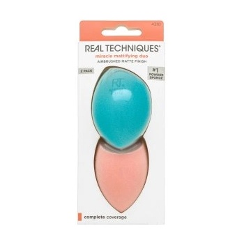 Real Techniques Miracle Mattifying Duo гъбичка за фон дьо тен