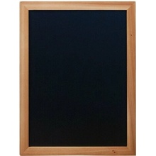 WOODY Nástenná popisovacia tabuľa 30 x 40 cm teak WBW-TE-30-40