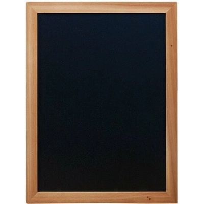 WOODY Nástenná popisovacia tabuľa 30 x 40 cm teak WBW-TE-30-40