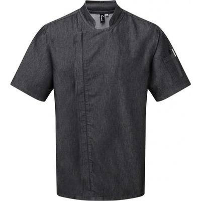 Premier Chef z džínoviny černý M – Zboží Dáma