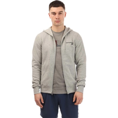 New Balance Суичър New Balance Classic Core Full-Zip Hoodie - Grey