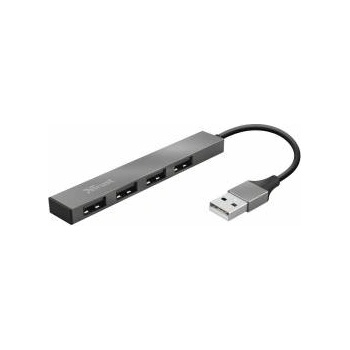 Trust USB извод Trust 23786 USB x 4 Сив Сребрист Алуминий 3600 W