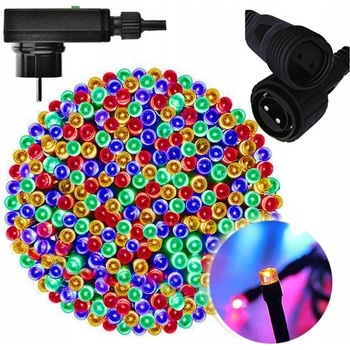 EMOS Lighting D4AM03 LED vianočná reťaz 12 m vonkajšia aj vnútorná multicolor časovač