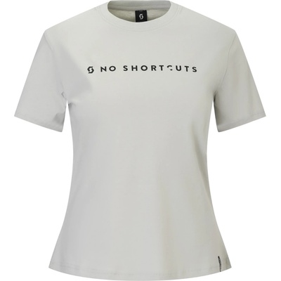 Scott Дамска тениска Scott Women's Tee No Shortcuts S/S T-shirt - Spray Grey - размер XS (916-6373-0211)