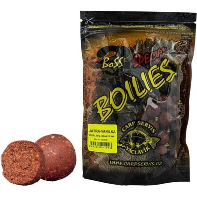 Carp Servis Václavík Boilies Boss2 SPECIÁL 200g 20mm pečeň-vanilka