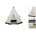 Redcliffs outdoor ПАЛАТКА ТИПИ 250x250x240cm redcliffs outdoor x92000470 (8720573923330)
