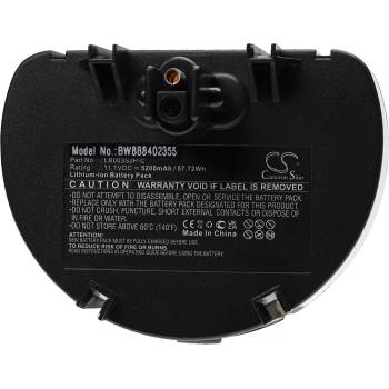 VHBW Батерия за Water Tech Pool Blaster Pro 900 / Precision 2.0 Li, LB003S2P-C, 5200 mAh (888402355)