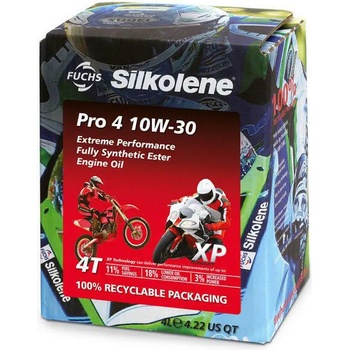 Image 1 of FUCHS Silkolene Pro4 XP 10W-30 4 l