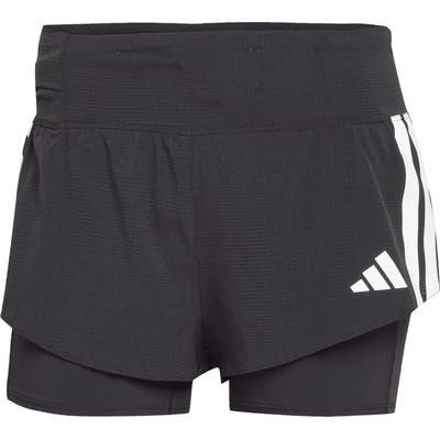 adidas Дамски шорти за бягане adidas Women's Adizero 2in1 Shorts Running shorts - Black (112-4471-0115)