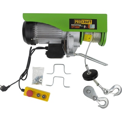 Procraft TP1000 naviják lanový elektrický 500/1000 Kg