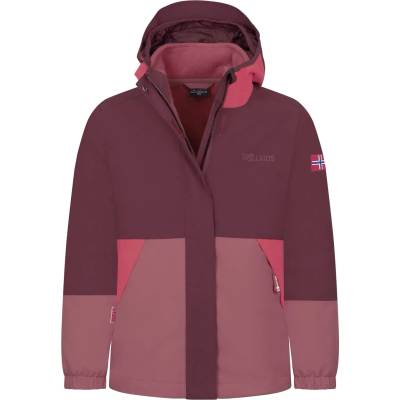 TROLLKIDS Детско 3-в-1 яке Trollkids Kid's Kjerak 3in1 Jacket 3-in-1 jacket - Frozen Berry / Deep Ruby - размер 152 (EU) (703-4004-1319)