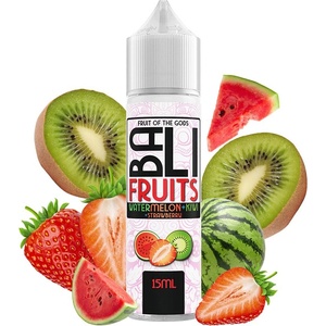 King's Crest Bali Fruits Watermelon + Kiwi + Strawberry 15ml/60 Longfill