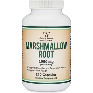Double Wood Supplements Marshmallow Root, 210 капсули, Double Wood