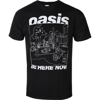 ROCK OFF Мъжка тениска Oasis - Be Here Now Line Drawing - ROCK OFF - OASTS13MB